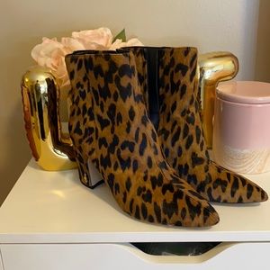 Sam Edelman cheetah/leopard booties